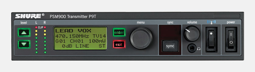 Shure PSM900 IEM Transmitter (K1E)