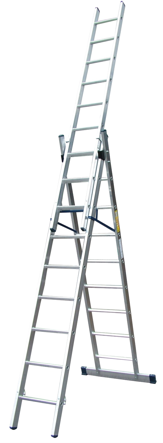 12 Rung Zarges Combination Ladder (6.1m A-Frame)