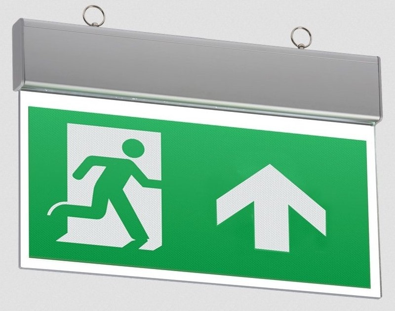 Illuminated Fire Exit Sign - Ballroom