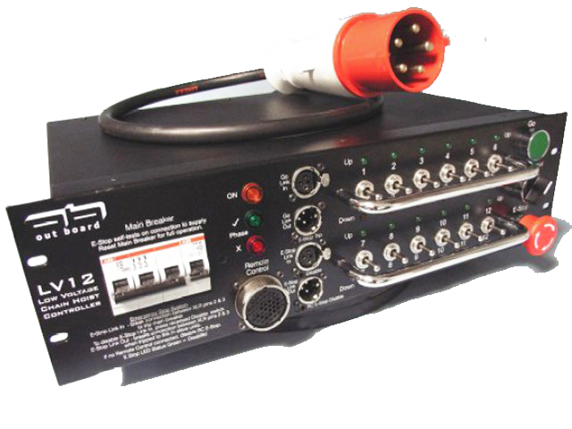 Outboard LV12 Twelve channel motor hoist controller