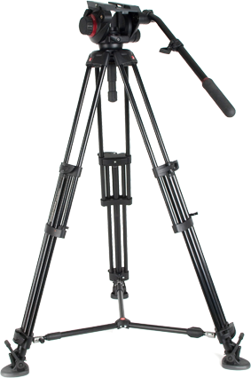 Manfrotto 546B Tripod with 504HD Fluid Head