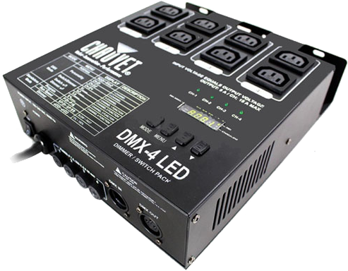Chauvet Dimmer / Switch Rack (4-Way)