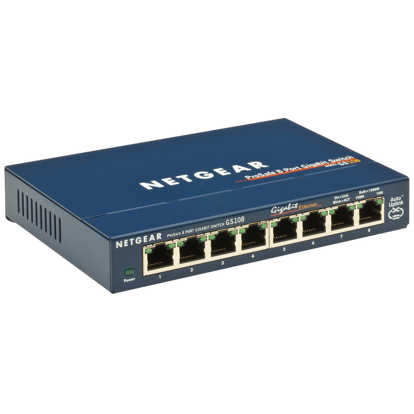 8 Port Netgear Gigabit Network Switch