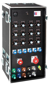 72 Way Socapex Distro - 63a 3ph, 32a 3ph, 6x 16a 1ph, 12x Socapex