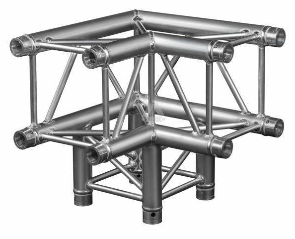Next Truss NH34-L90D 3-Way Corner (Prolyte H30V C012 Compatible)